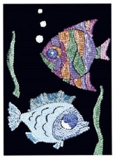 Pinflair Sequin Picture Kit - EXOTIC FISH