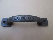 RUSTIC IRON Chest Drawer Door Handle london horizonal d handle