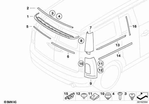 Mini genuine rear - genuine,