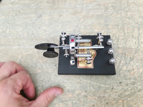 Vibroplex morse code key - vibroplex,