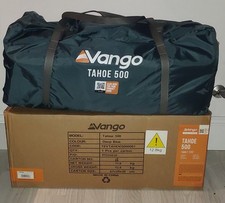 Vango Tahoe 500 5 Person Dome Style Poled Camping Tent 2025 MODEL Used Once 
