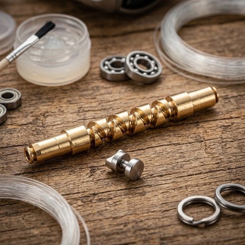 Fishing reel parts for brass - fishing,