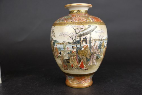 Top satsuma vase - satsuma, extreme