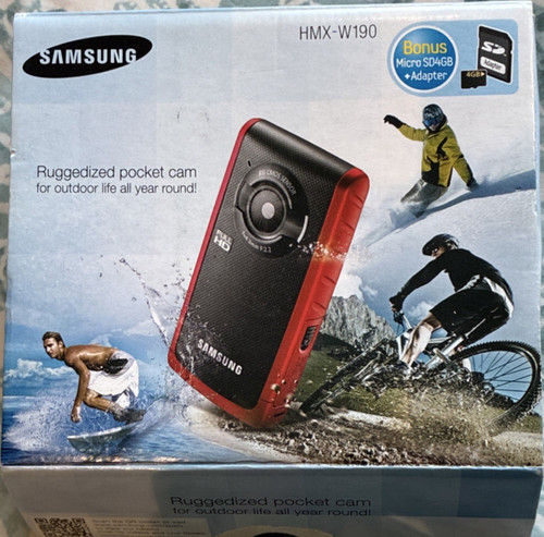 Samsung hmx w190 pocket - hmx-w190,