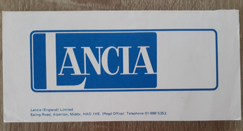 Lancia range price - list,