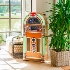 Touch Rock 50 MW Touch Screen Jukebox WiFi Enabled (Light Wood)