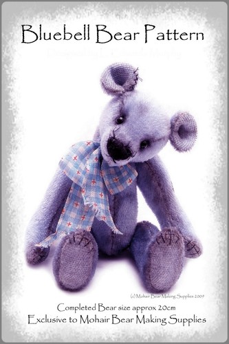 Ooak mohair teddy - teddy, bear
