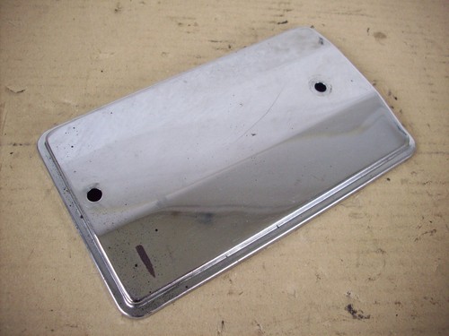 Starter cover chrome - cover,
