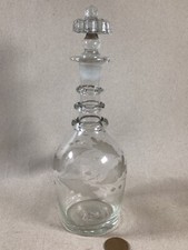 ANTIQUE HAND BLOWN SMALL THREE