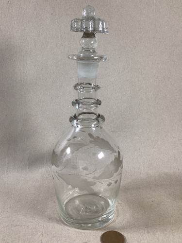 Antique hand blown small - blown,