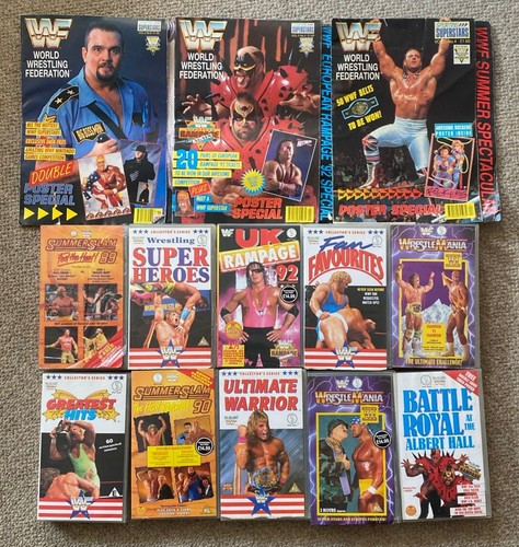 Wff wwe wrestling vhs tape - wwe,