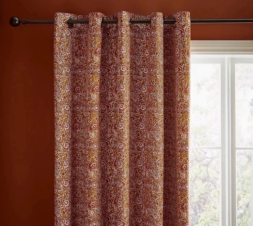 Dunelm blackout eyelet amber - dunelm,