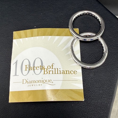 Vintage diamonique ring - ring, set