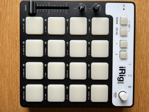 Irig pads midi controller - irig,