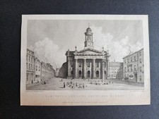 Antique 1830 print lancaster - antique,