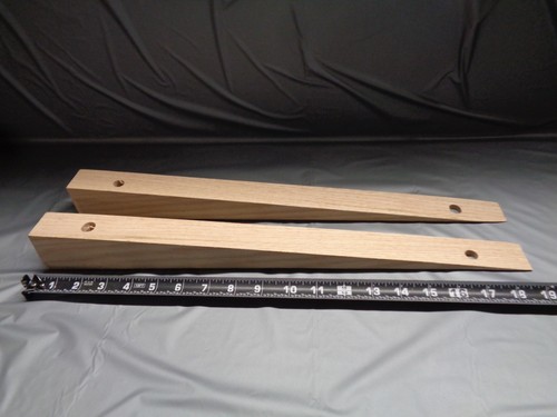 Pair oak wood - oak, wheelbarrow