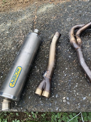 Arrow full exhaust muffler - exhaust,