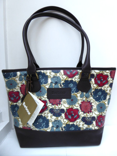 Barbour bag leather and - barbour,