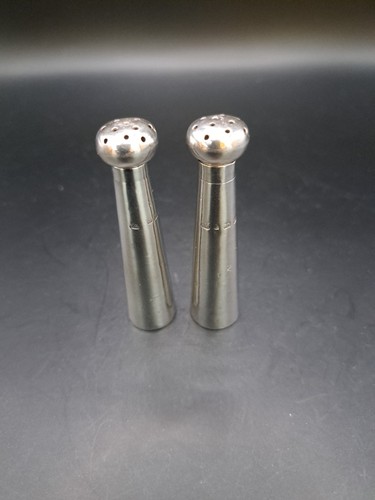 Pair antique silver - of,