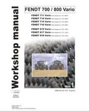 Fendt 700 800 Vario 711 712