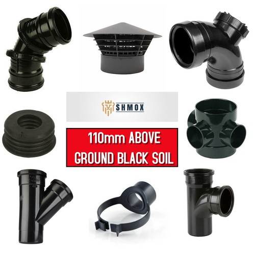 110mm black soil pipe - soil,