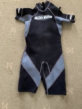 Blue Rush SHORTY WETSUIT  BOYS GIRLS UV SWIM SUN SURF WET SUIT