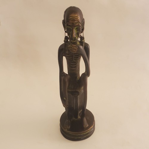 Masai man figurine made - man, of