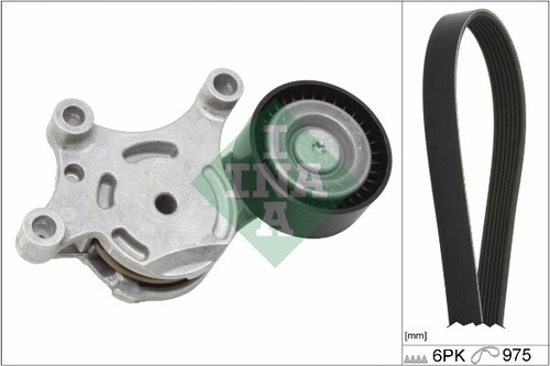 Ribbed belt set ina 529 - belt,