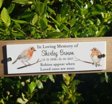Personalised Memorial Bench
