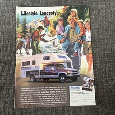 Lance Truck Camper RV Ad