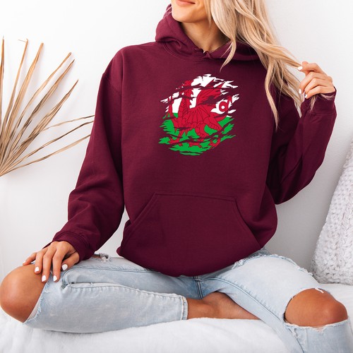 Distressed wales flag - wales, welsh