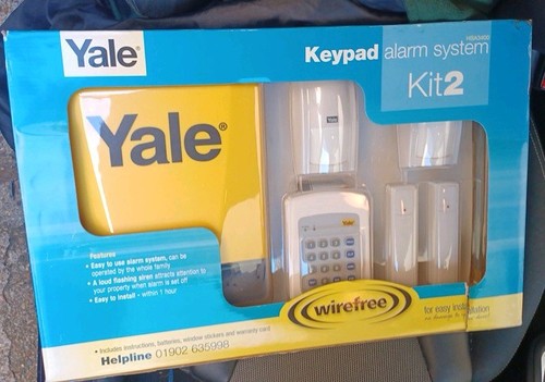 Yale keypad alarm system kit - yale,