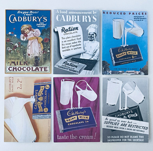 Cadbury postcards cards a6 - cadbury’s,