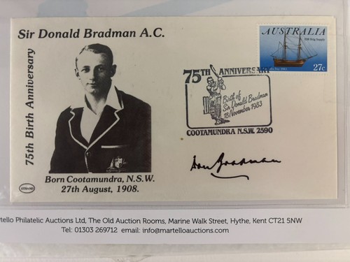 Sir don bradman - don, 75th