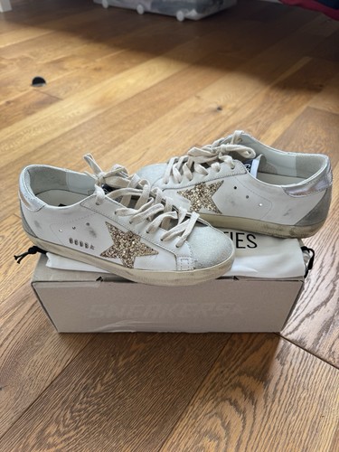 Golden goose leather superstar - leather,