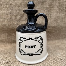 Rustic vintage port decanter - rustic,