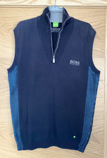 HUGO BOSS GOLF PRO - 1/4 ZIP VEST  - M - rrp £139