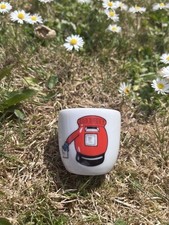 Vintage Red Post Letter Box Egg Cup