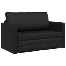 Folding Sofa Bed 110cm Faux