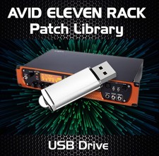 AVID Eleven Rack Tone Patch Library: 2,000+ Guitar Effects on USB