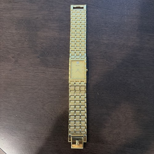 Vintage bulova 97d05 gold tone - vintage,