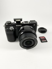 Sony Alpha NEX-6 16.1MP Digital Camera - Black - 16-50mm OSS Lens - 4710 Shots