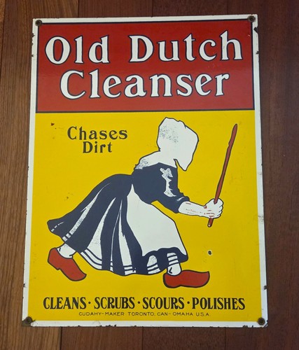 Vintage old dutch cleanser - vintage,