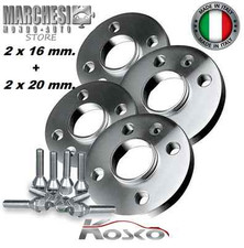 KIT 4 WHEEL SPACERS 16+20 mm