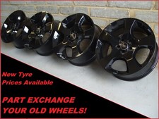 Genuine 18" Land Range Rover Evoque Discovery Sport Black 5 Spoke Alloy Wheels