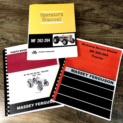 Set massey ferguson 202 - ferguson,
