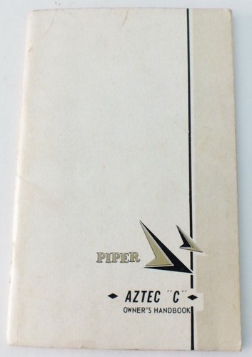 The piper aztec aircraft - piper,
