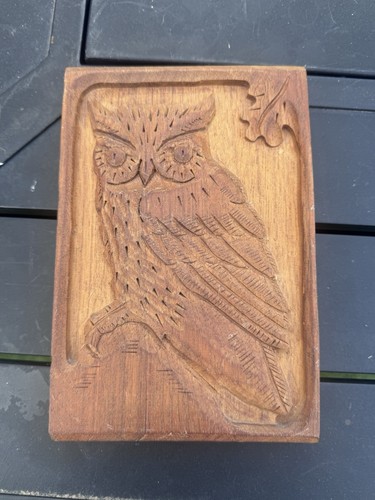 Vintage hand carved - vintage, wooden