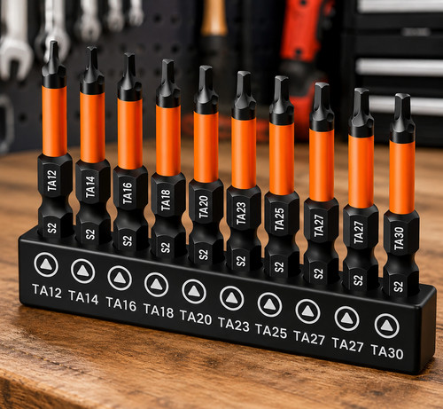 10pc triangle screwdriver bit - 10pc,