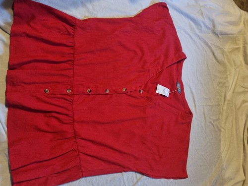 Matalan summer red - top, with